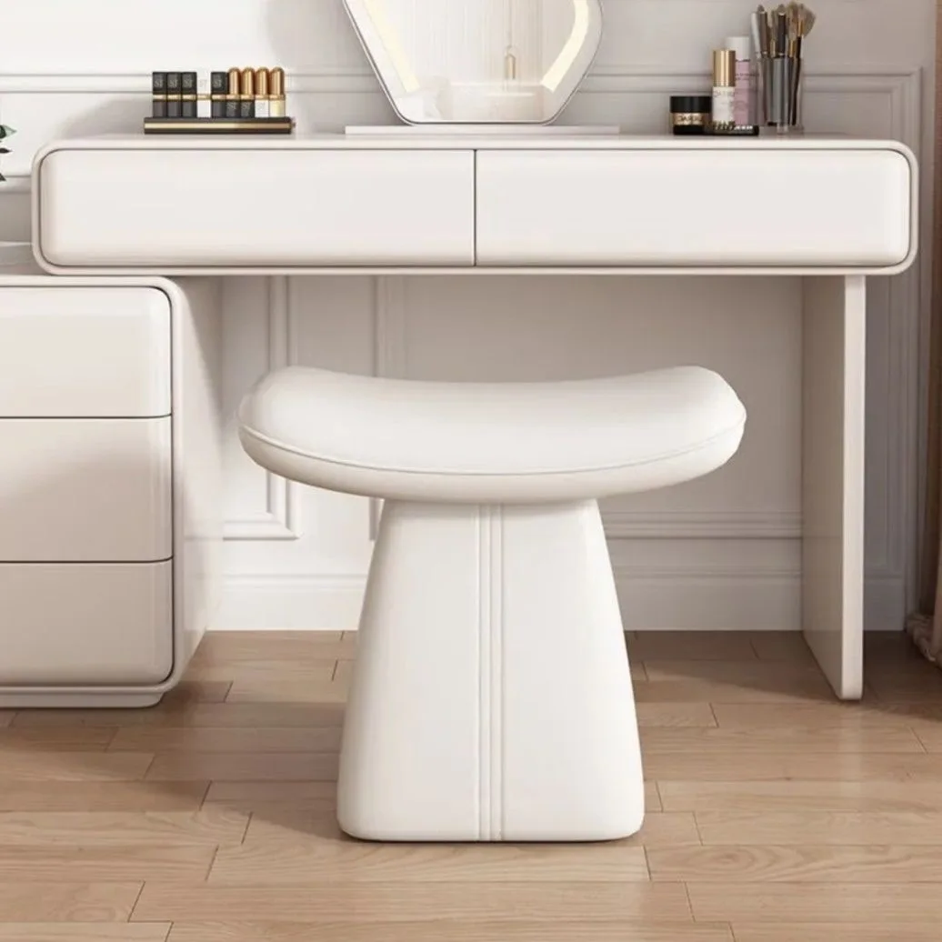 Italian makeup stool Nordic modern leather piano chair Bedroom Hotel Swivel chair