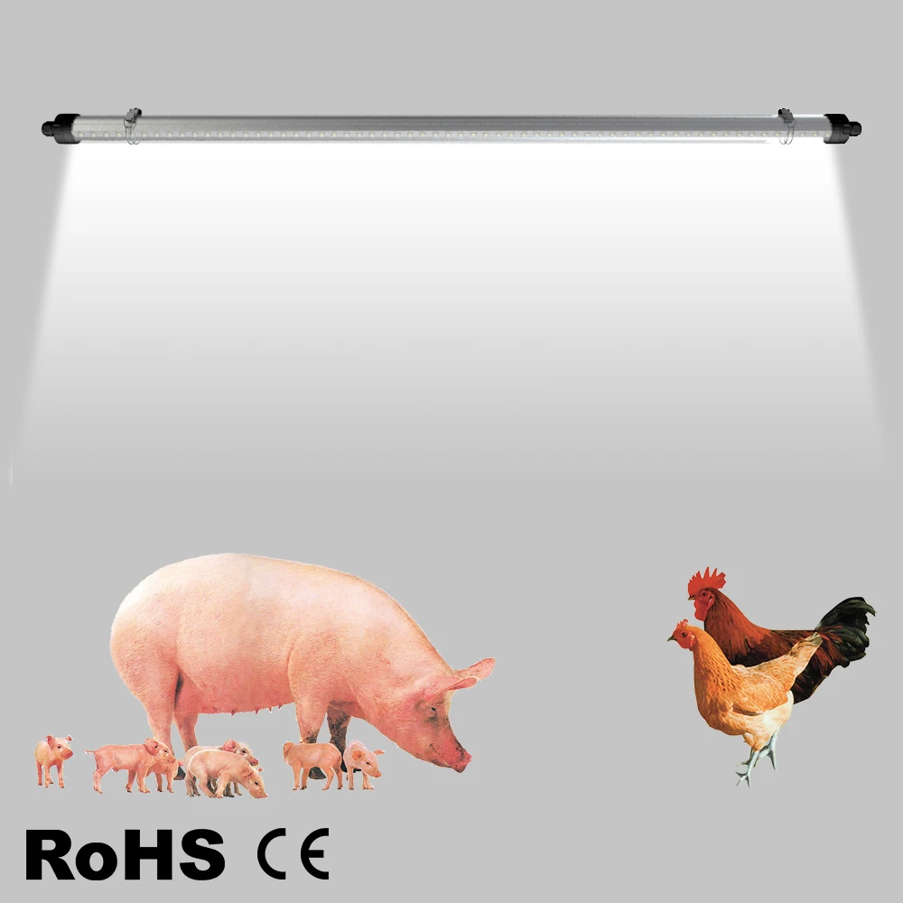 Chicken Farm Led Tube Light Waterproof Dimmable  corrosive-gas resistance Lights For Poultry Tube Lamp