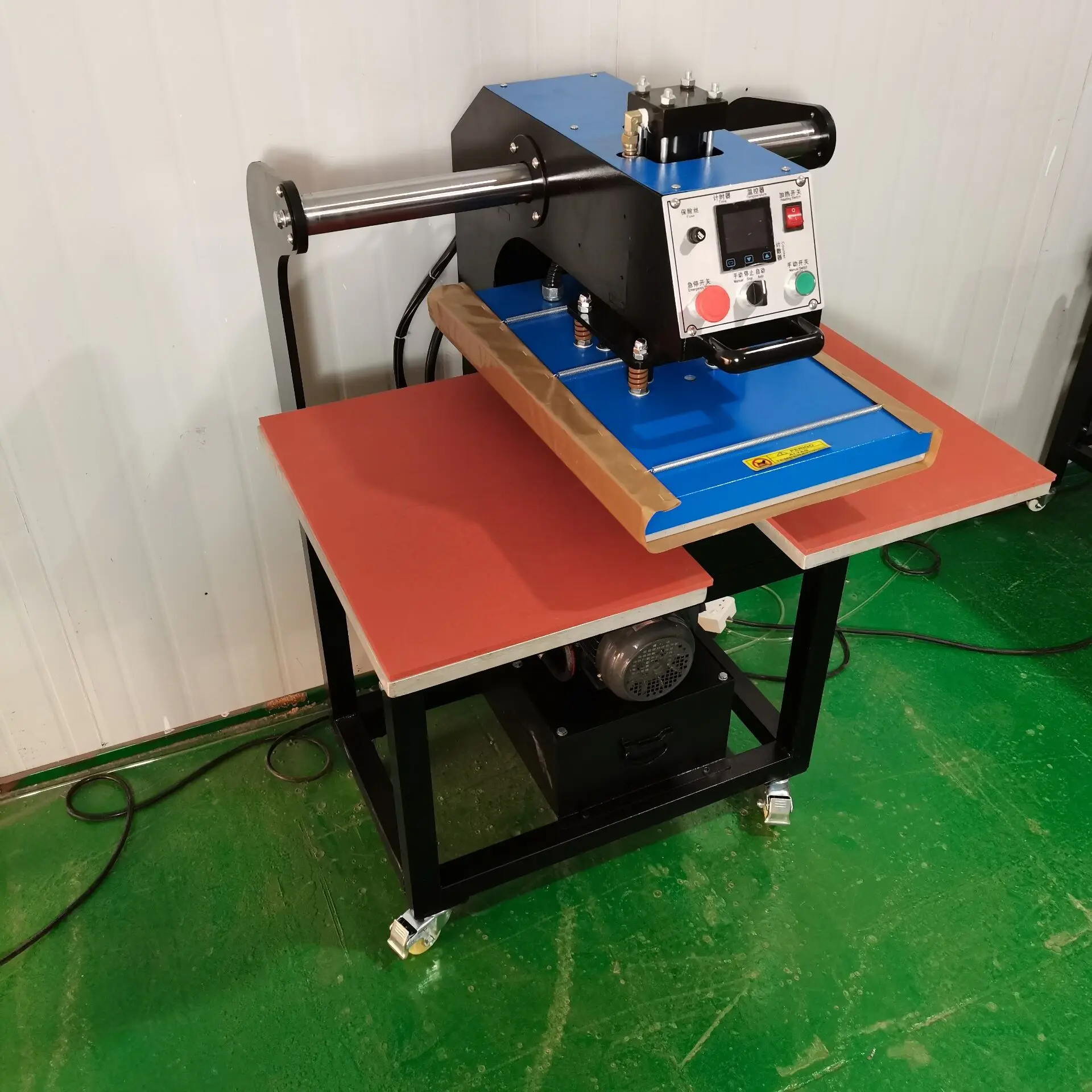 Heat press machine for DTF film press 2 double Station 110v/220v Hydraulic press machine