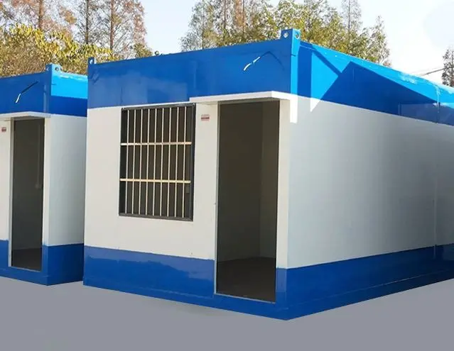 Custom Processing Outdoor Security Guard Booth Premium Materials Portable Prefab Security Booth