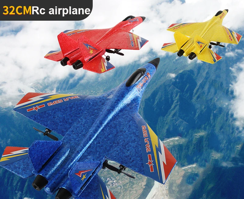 2022 EPP Aircraft Model Glider Foam air Plane Anti-fall Unbreakable Flying Rc Toy Su 35 27 Radio Remote Rc Airplane Control