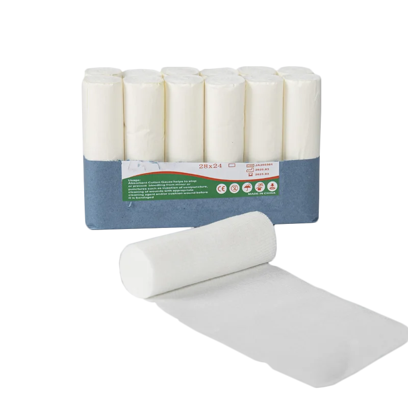 100% Cotton Absorbent medical cotton gauze bandage