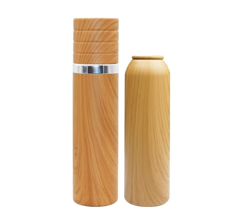 
Factory wholesale mini aluminium aerosol can aluminium spray bottle with valves air fresh bottle uv coating surface 