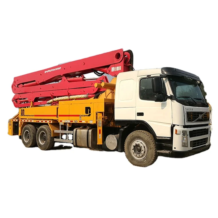 Renewed Putzmeister 36m 38m Concrete Pump  Truck With Volvo Truck In 2006  2008 Year