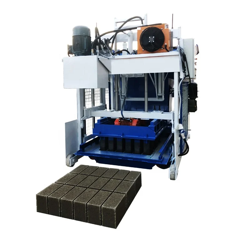 QMY18-25 German Building Mobile Concrete Block Machine For Sale