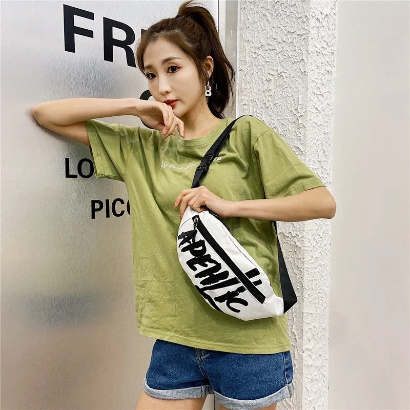 Новинка 2022, модные сумки через плечо в стиле хип-хоп для женщин и мужчин, сумка-мессенджер на плечо, водонепроницаемая Спортивная нагрудная поясная сумка для коротких поездок для женщин