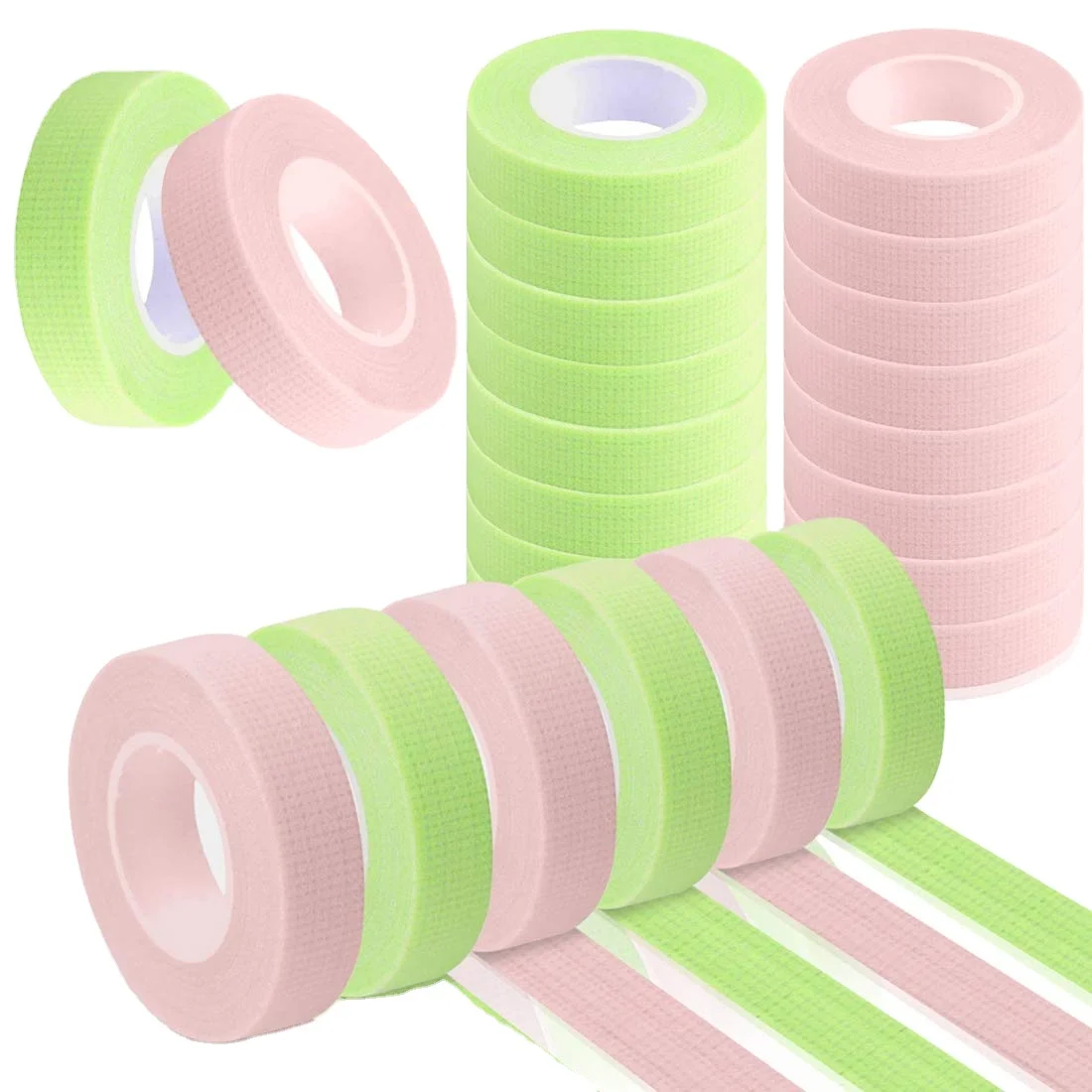 Professional Pink Eyelash Tape Breathable Eyelash Extension Tape