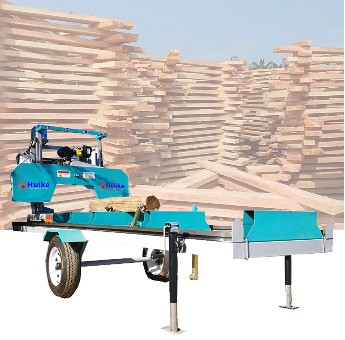 portable wood circular sawmill / mobile sawmill timber king / saw mill for sale