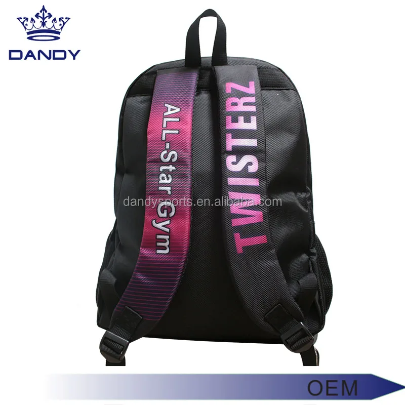 Wholesale Custom Cheerleading Personalized Backpack Practice And Travel Bag For Cheer , Cheerleading Backpack