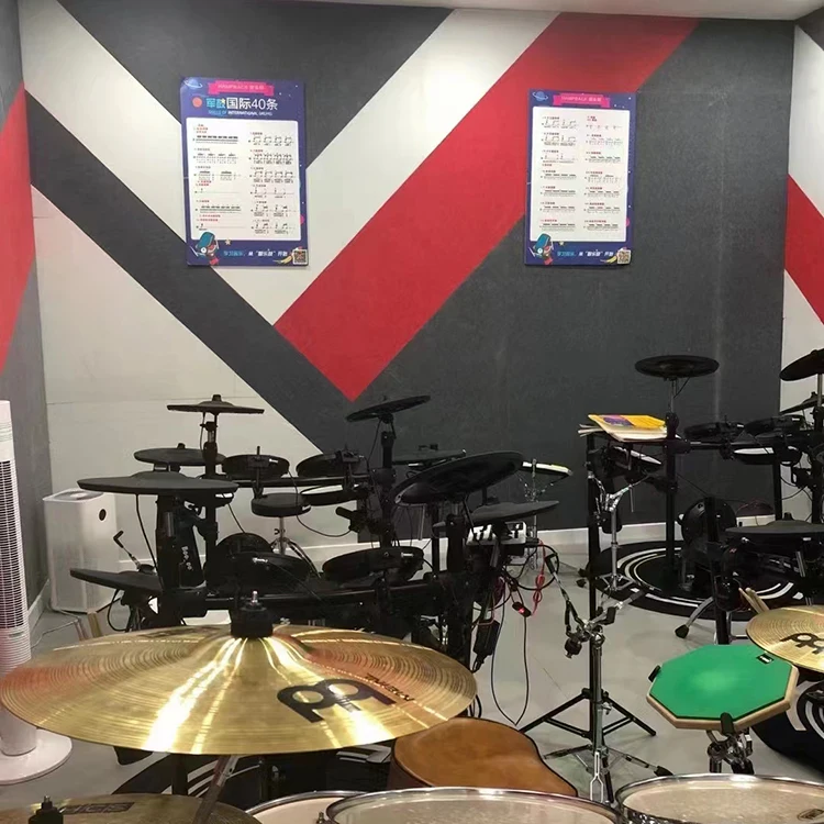 Custom Recording Music Room Soundproofing Studio Sound Acoustic Felt Panel Polyester Fiber Panel Acoustic