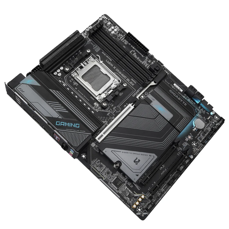 GIGABYTE X870 GAMING X WIFI7 AM5 LGA 1718, ATX, DDR5, 4 x M.2, PCIe 5.0, USB4, Wi-Fi 7, 2.5GbE LAN, EZ-Latch AI PC Motherboard