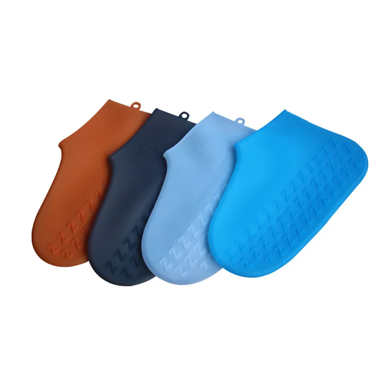 Whole Sale Customized Anti Slip Shoe Raincoat Reusable Rubber Silicone Waterproof Shoe Cover