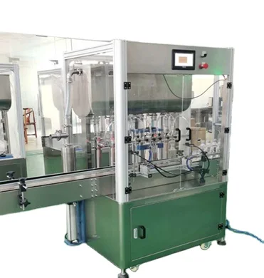 YDX Automatic glass capping labeling machine jam tomato sauce pizza barbecue filling packaging machine