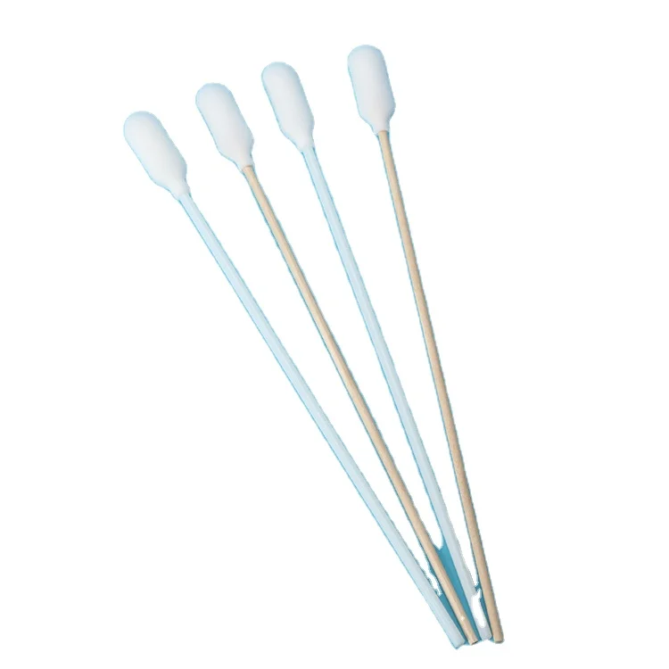 Sterile Medical Nasal Oral Sampling Swab Test Kit Disposable Collection Sponge Swab