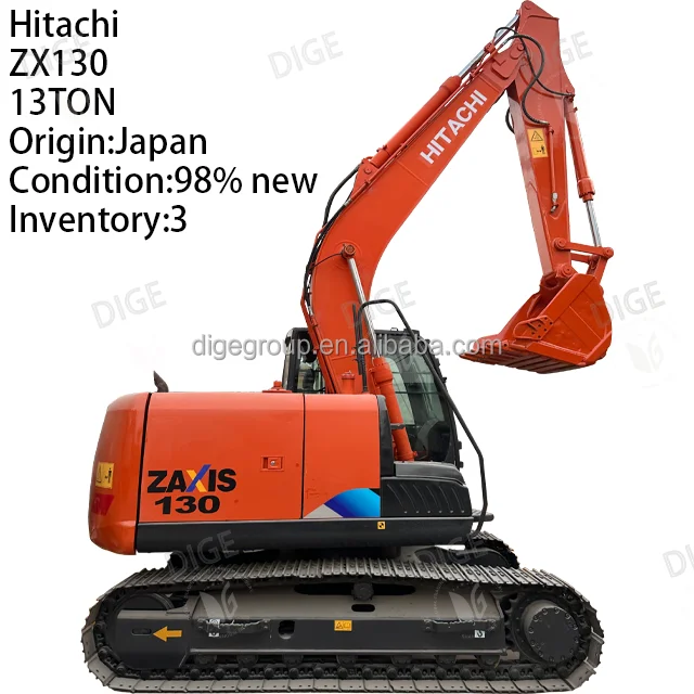 Japan original Hitachi used excavator ZX130 hitachi excavator zx130 with imported engine
