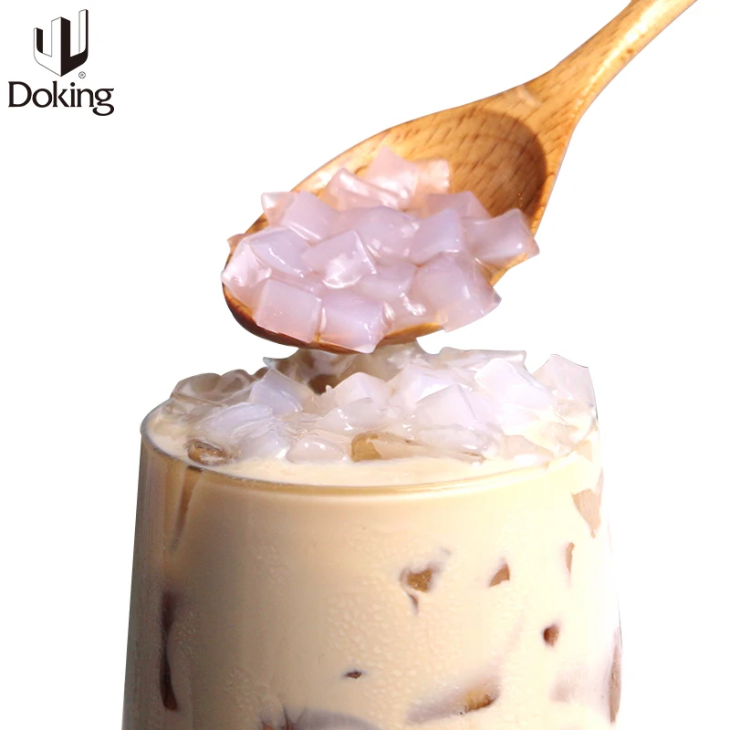 
Coconut jelly Hot sell diced Coconut Meat Jelly Raw material for bubble tea milk tea soft drinks milkshake decoration 