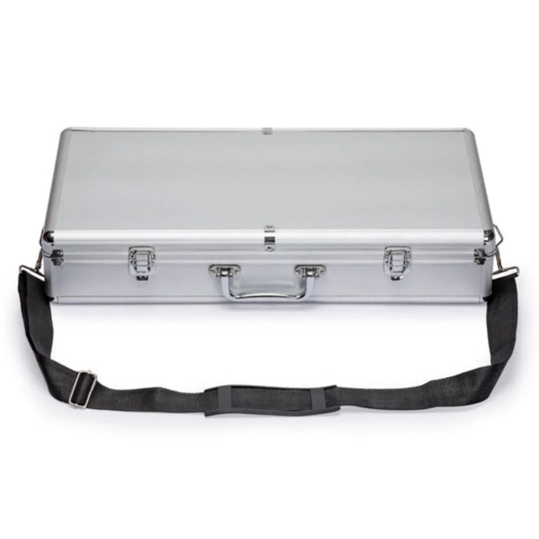 Travel Set Mahjong Suitcase Custom Wholesale Aluminum Alloy Trunk for 144/160/156 Mahjong Set Lock Closure