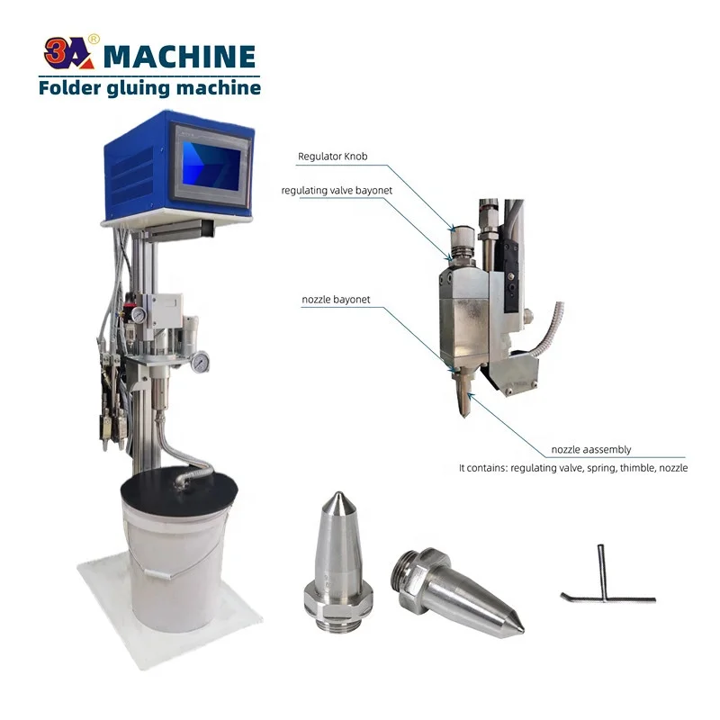 3A-CQ1gluing machine cold glue Pasting Machine automatic glue dispenser machine