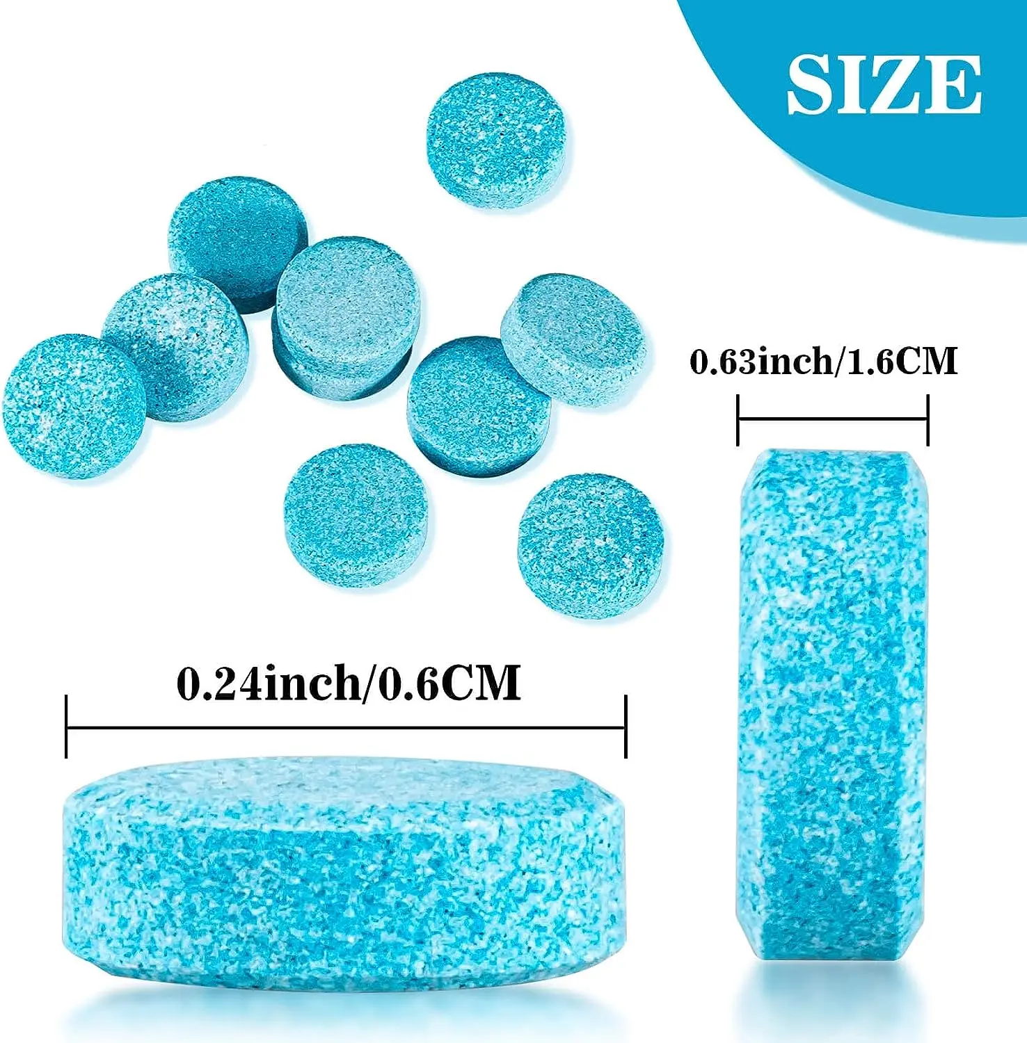 1pack Multifunctional Screen Wash Tablets for Cars Windshield Glass Kitchen Windows Cleaning car wiper tablet family