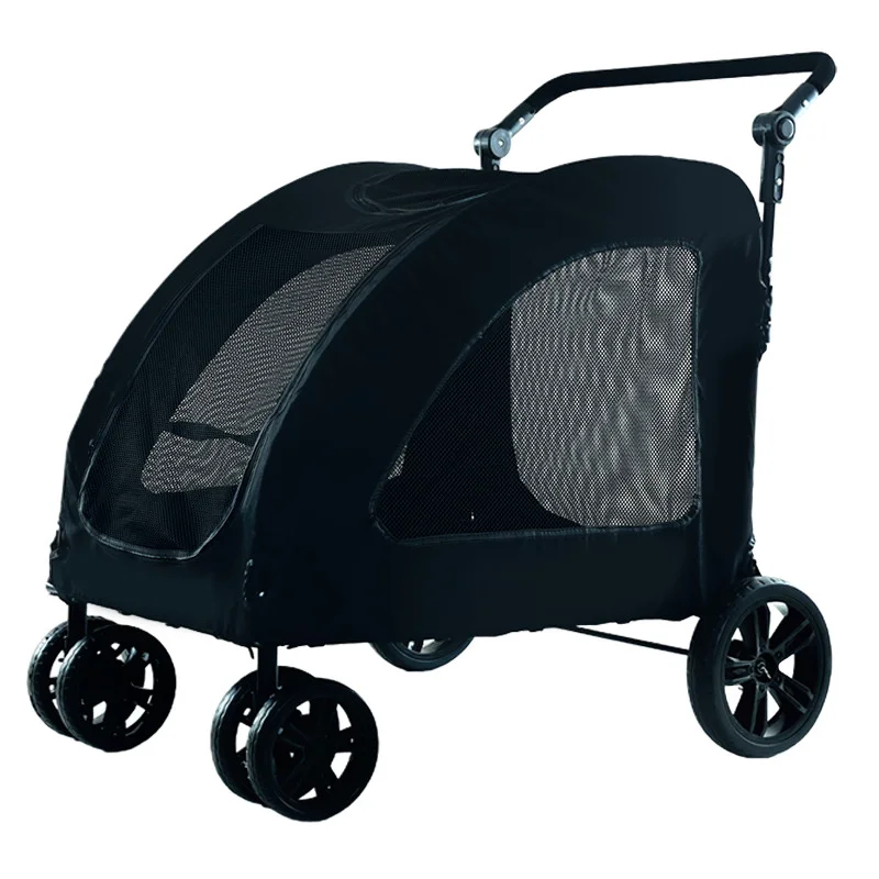 Outdoors Traveling Walk Large Pet Carriers Trolley Large Stroller Jogger Large Pet Stroller for Dogs