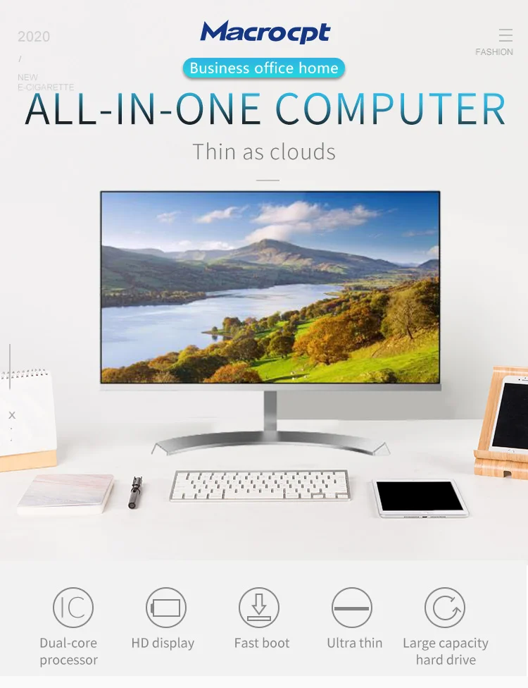 Игровой настольный компьютер 21 5 дюйма 23 8 i3 i5 i7 4G 8G RAM 256G
