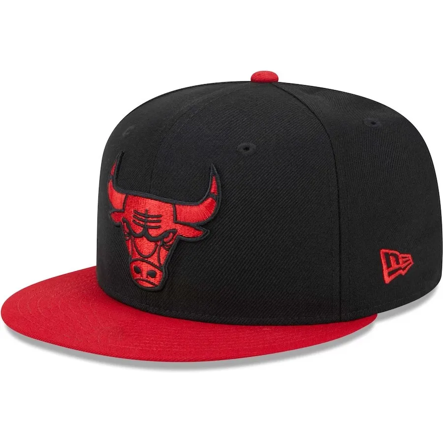 The latest hat of American basketball N-B-A league team is a unisex flat-sided baseball cap Custom Hat logo