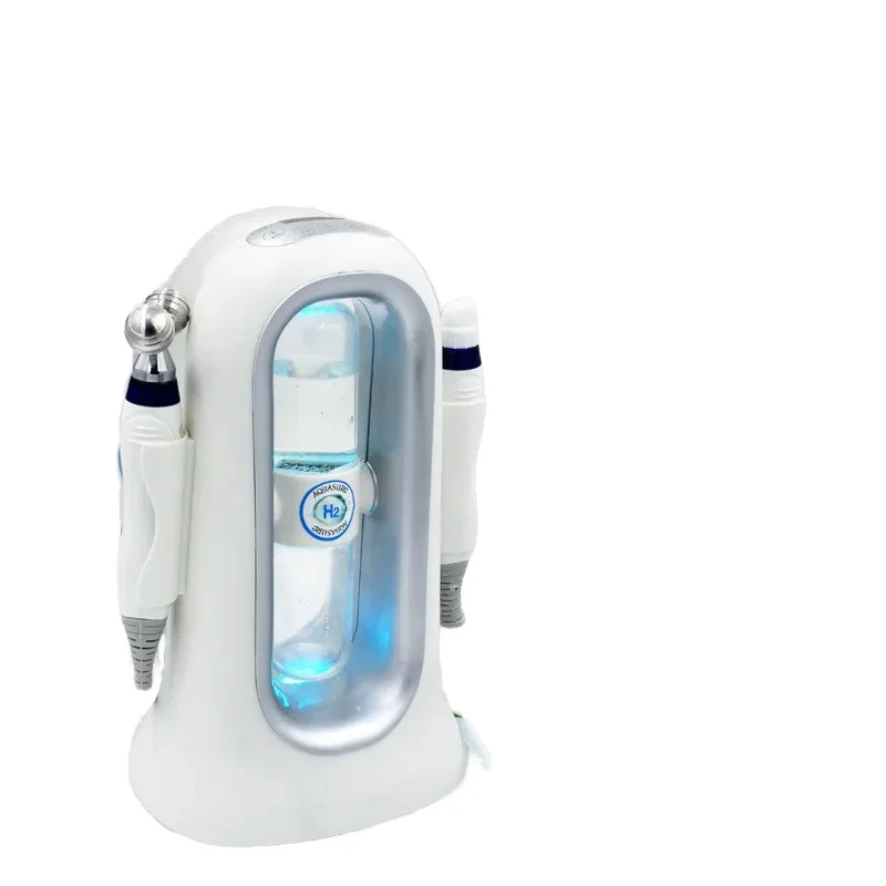 2 in 1 Desktop Dermabrasion Machine for Eye Skin Rejuvenation Small Bubbles of Hydrogen and Oxygen face tools