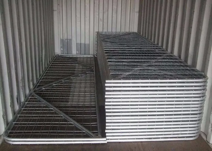 China manufacturer fence galvanized metal deer farm gates for sale