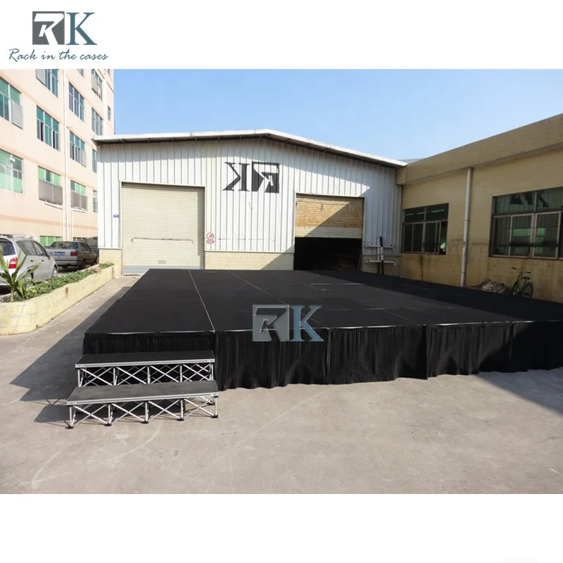 Wedding backdrop stage decors quick assembly stage platform stands