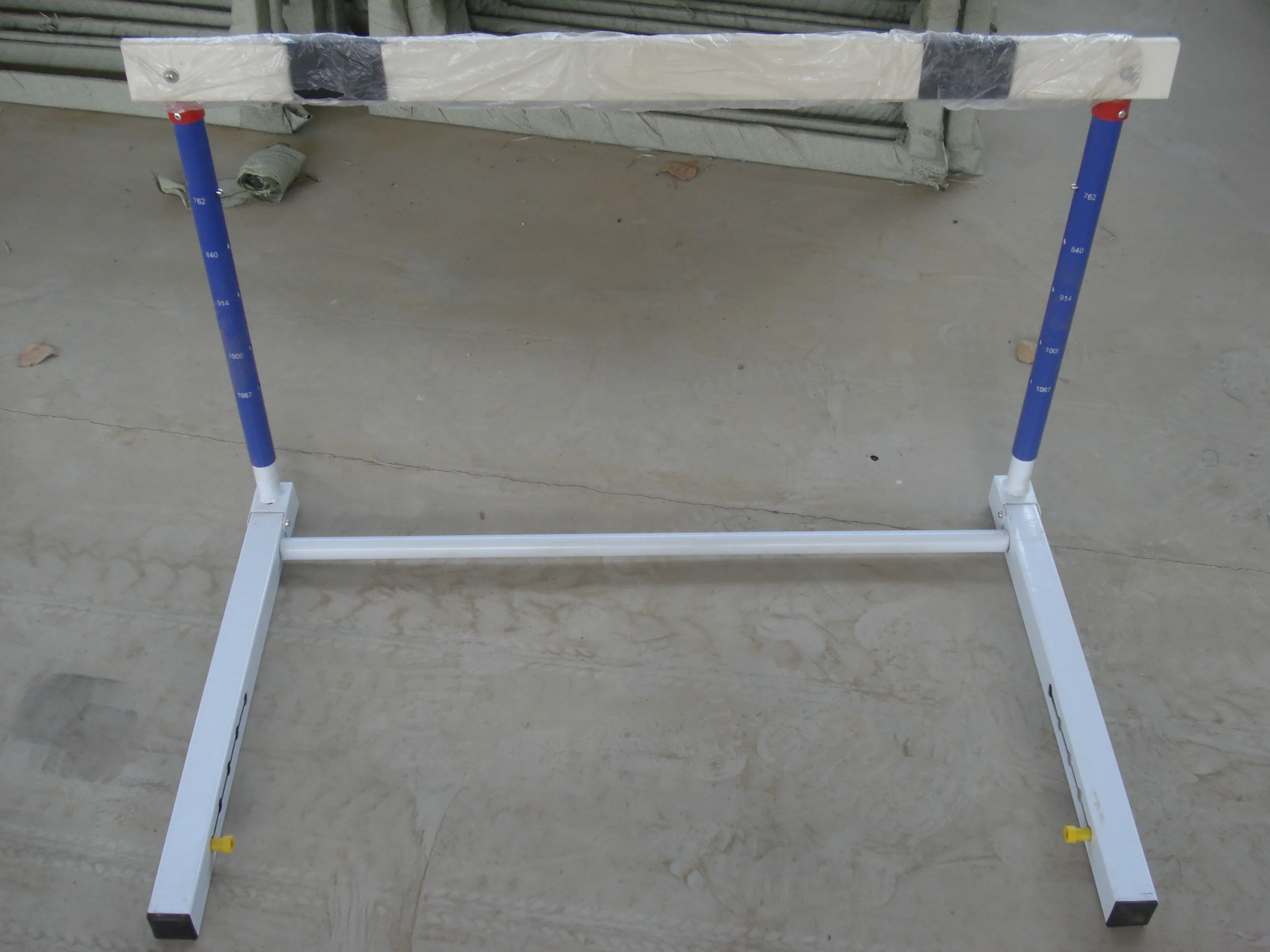 Athletic Steel Hurdle For Competition 5 Heights Adjustable Track And Field Equipment