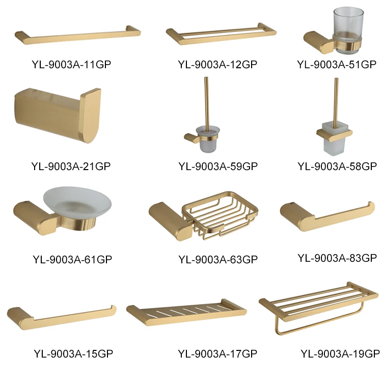 
aluminum gold plated hanging robe hooks 