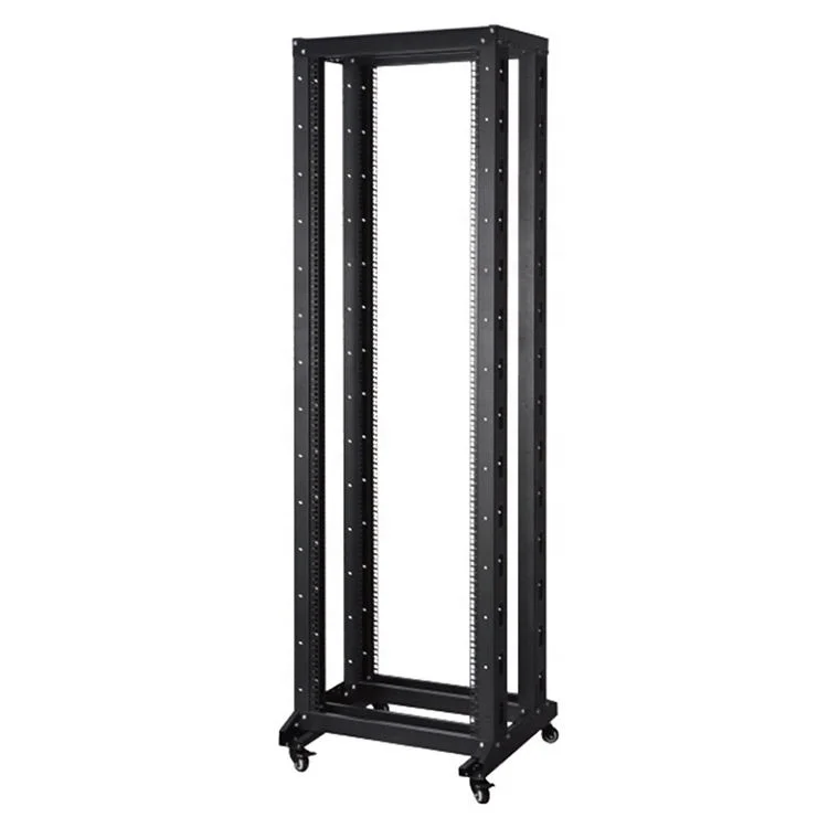 BOLEIN 22U 27U 32U 37U 42U 47U 19 Inch Network Cable Management Frame Adjustable Rack Height Double DDF Open Rack Cabinet