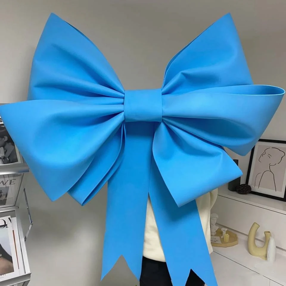 In Stock DIY EVA Foam Bowknot Wholesale Color Waterproof Home Outdoor Christmas Gift Decoration Large Big EVA Cars Bows