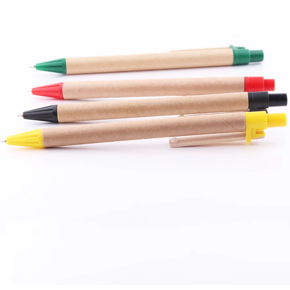 
Cheap kraft paper pen recycled paper pen recycled pen 