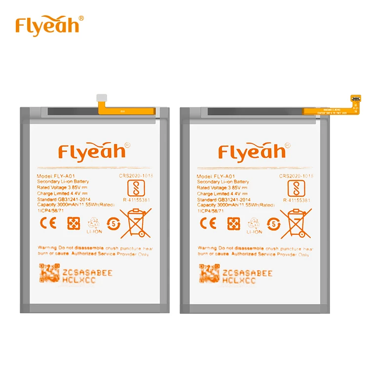 Best Quality 3.85V 3000mAh all model battery for Samsung Star Mobile Phone A01/QL1695