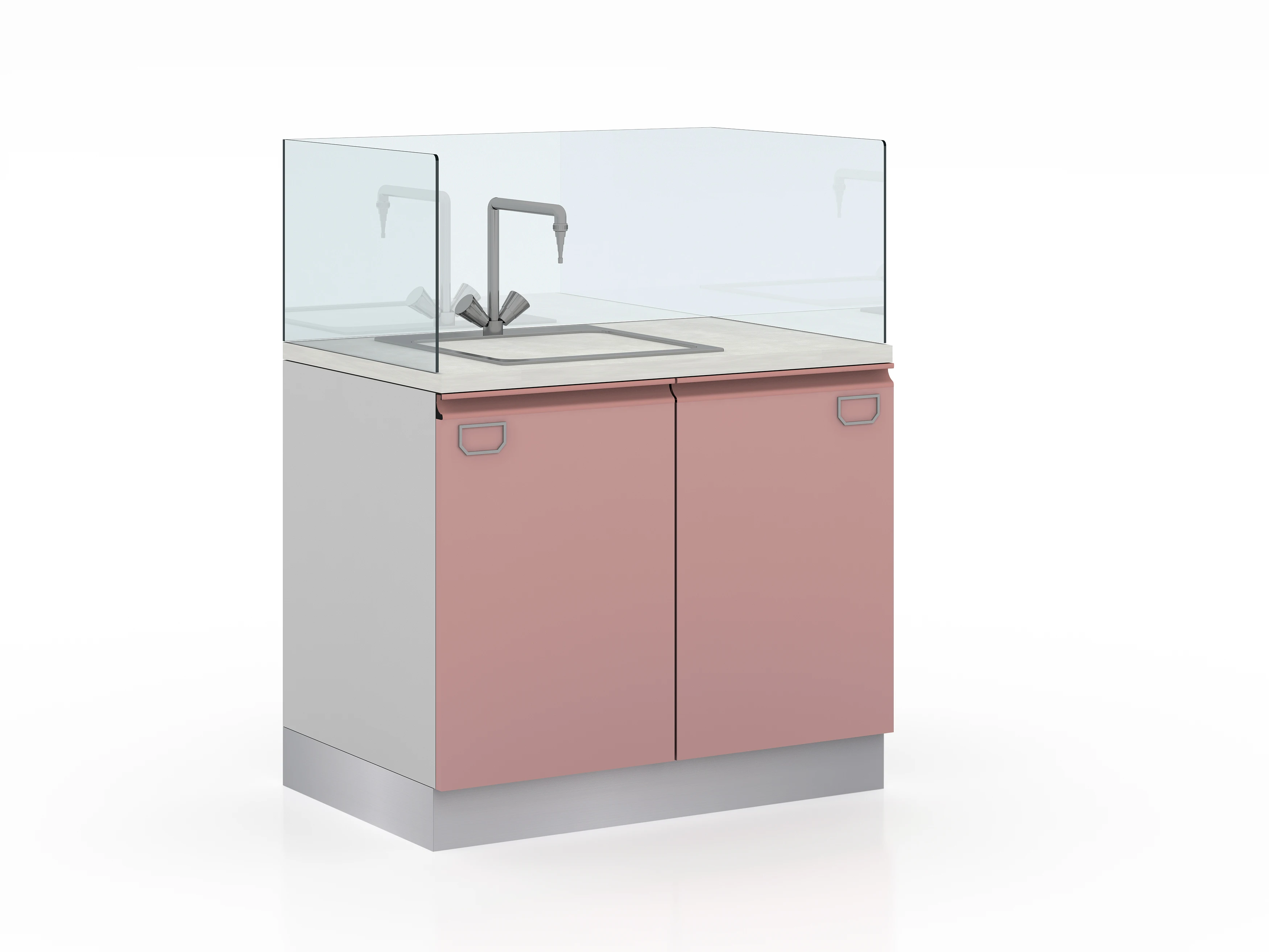 New Design Customized Laboratory Furniture metal Cabinet Desk