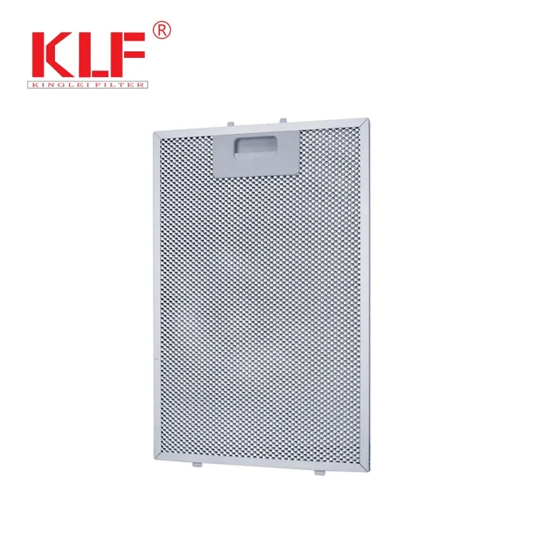 Washable Aluminum Mesh Kitchen Cooker Hood Grease Air Filter