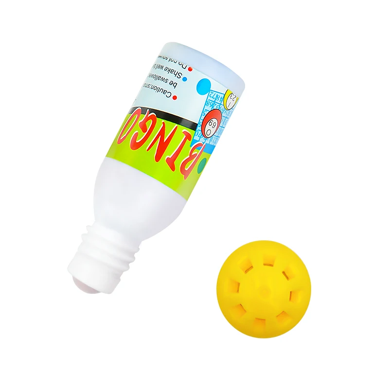
Amazon hot sale 10ml bingo dauber dabber CH2819 mini size eyes drop shape card marker kids dot art toy 