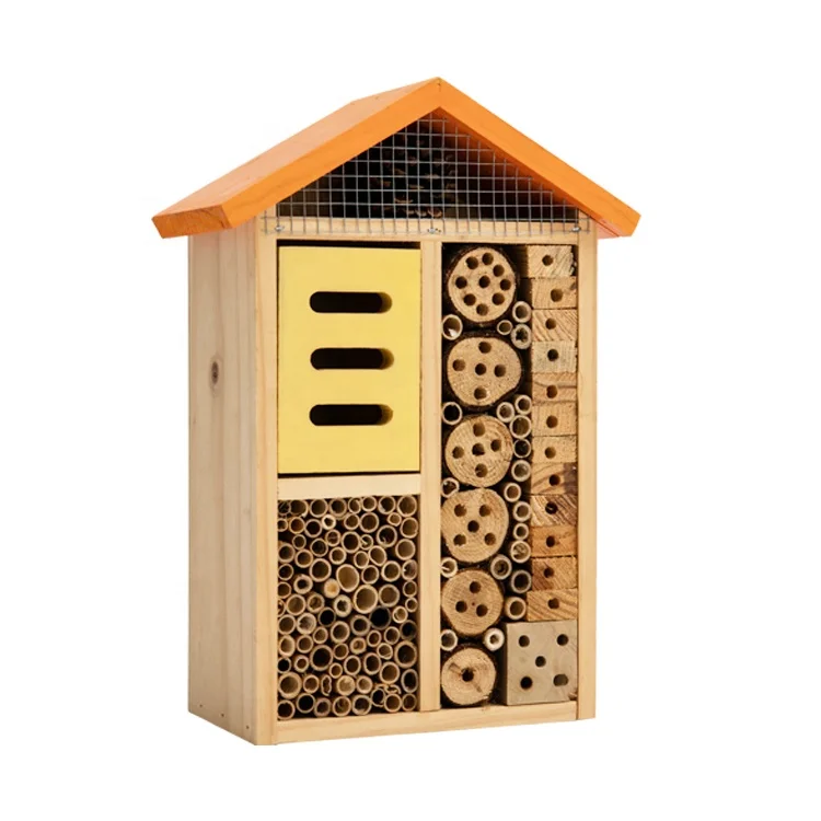 Farm Decorative Wooden Bug House Outdoor Adventure Insect Observation Box