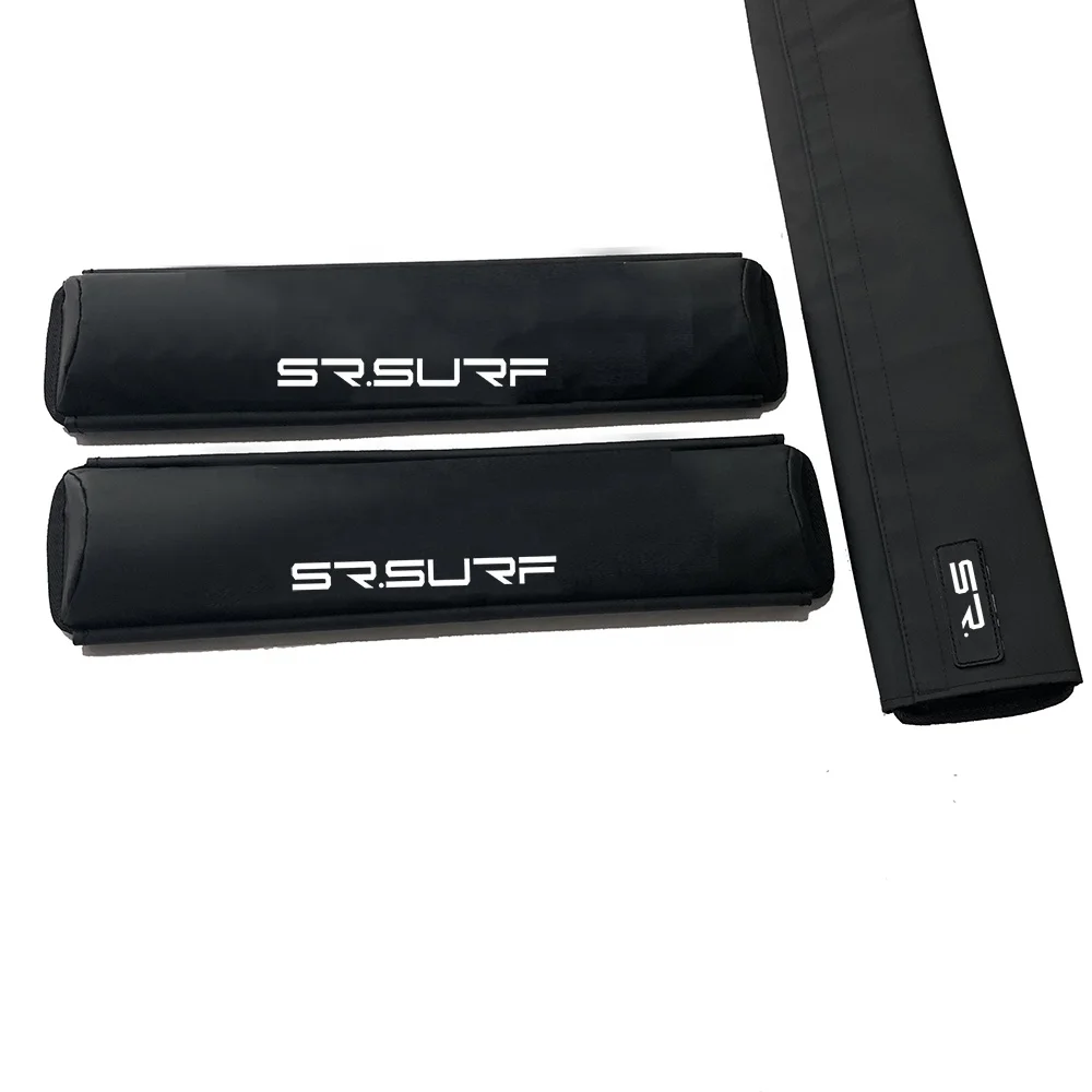 OEM&ODM factory Polyester kayak surfboard sup paddle board car soft roof rack surfboard pads
