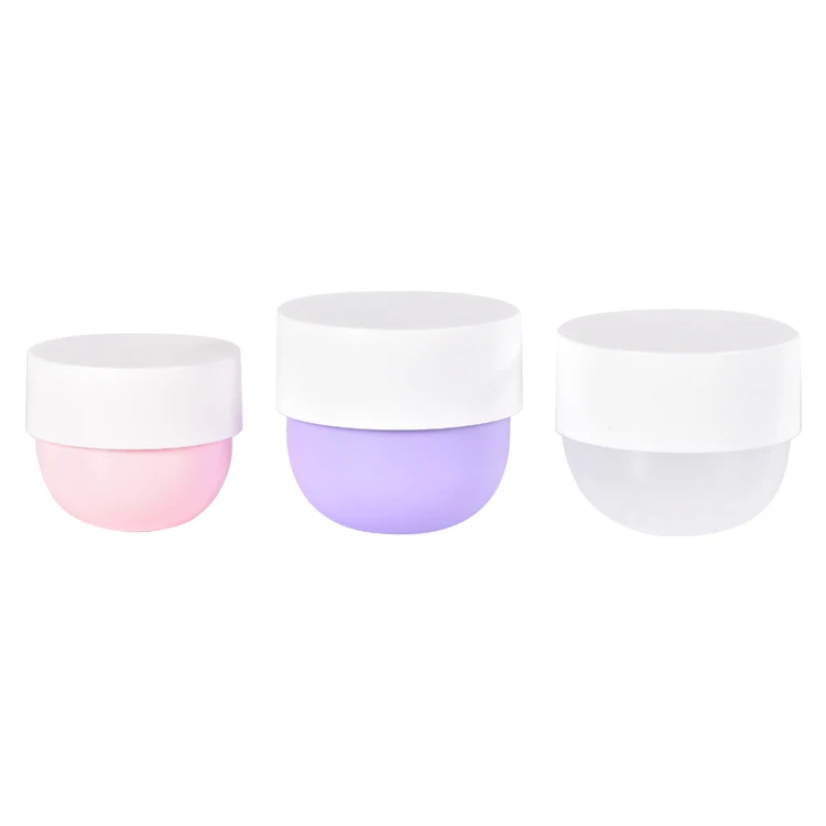 150ml 200ml 280ml Skincare Eye Cream Plastic Containers Candy Color Pp Cosmetic Face Cream Jar