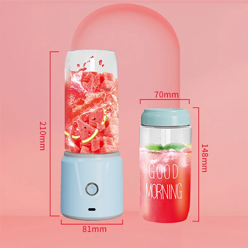 Factory Direct Sale Rechargeable Electric Portable Orange Carrot Juicer Extractor Machine