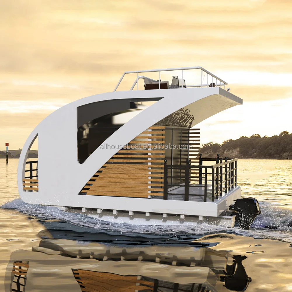 2024 Best Selling Luxury Super Yachts Leisure Houseboat 11.5m 38ft Aluminium Alloy Boat For Sale