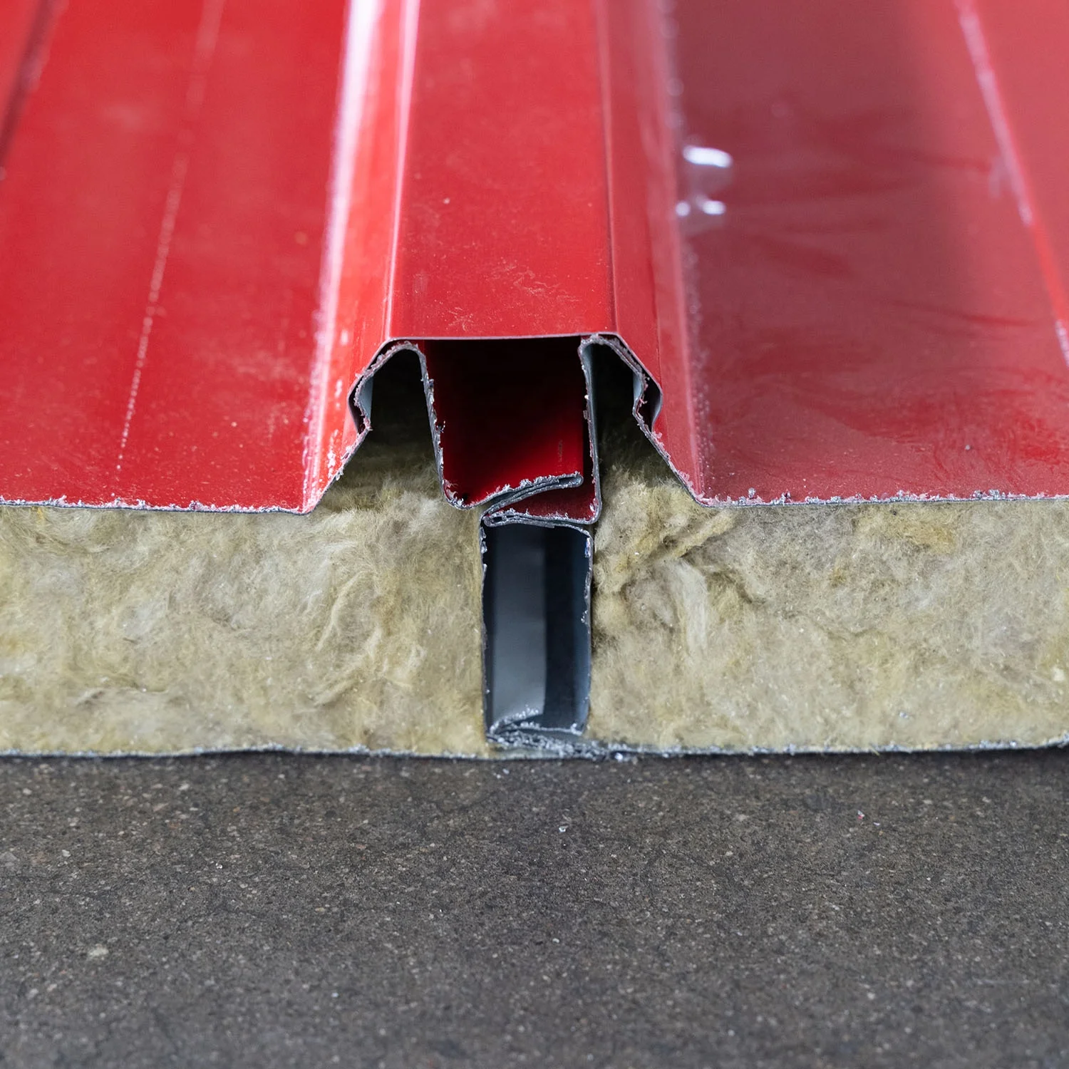 Fire Resistant Rock Wool Sandwich Panel Mineral Wool Composite Insulation Wall Roof Panels