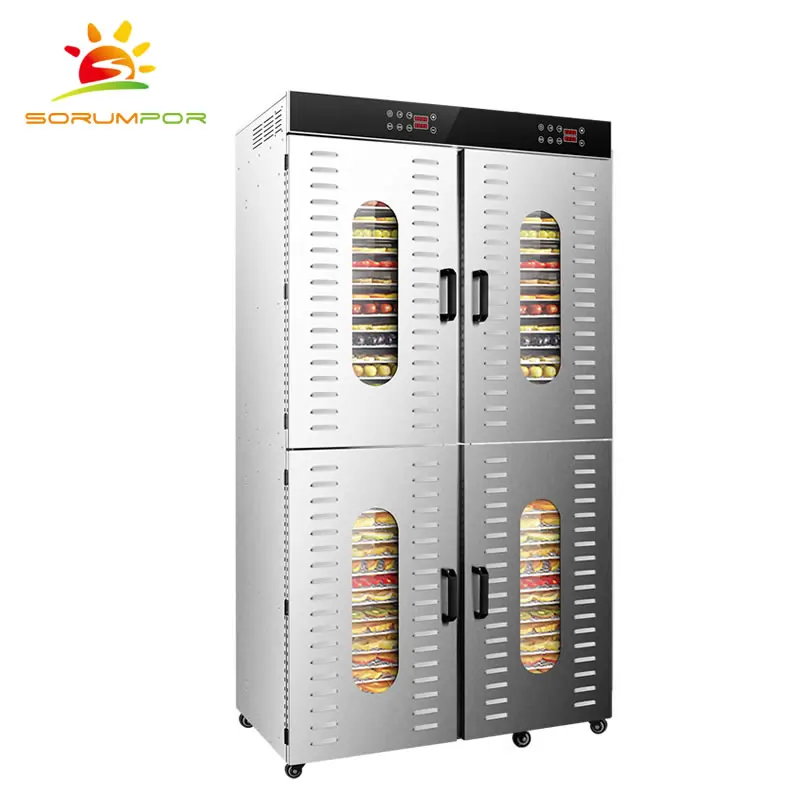 Food Dehydrator Commercial Stainless Steel Dried Beef Jerky Meat Food Fruit Dry Dryer Dehydrate Machine for Sale