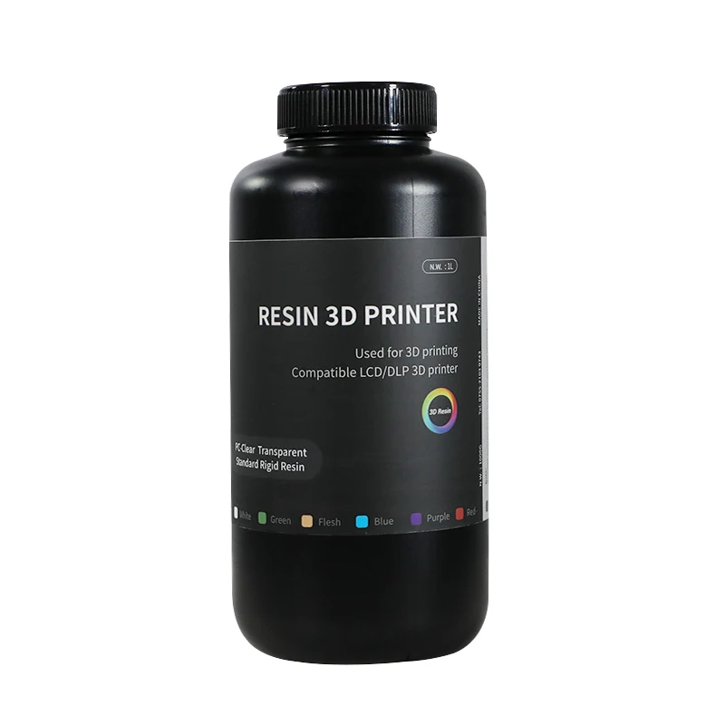 Creality PioCreat liquid photopolymer UV resin 405nm transparent epoxy high temperature clear resin for lcd dlp 3d printer