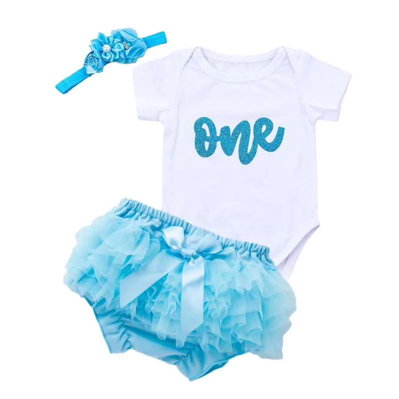 newly born baby clothes Newborn Infant Baby Girl 3 Piece Summer Outfits Girl Christening Dress Baptism DGHB-005