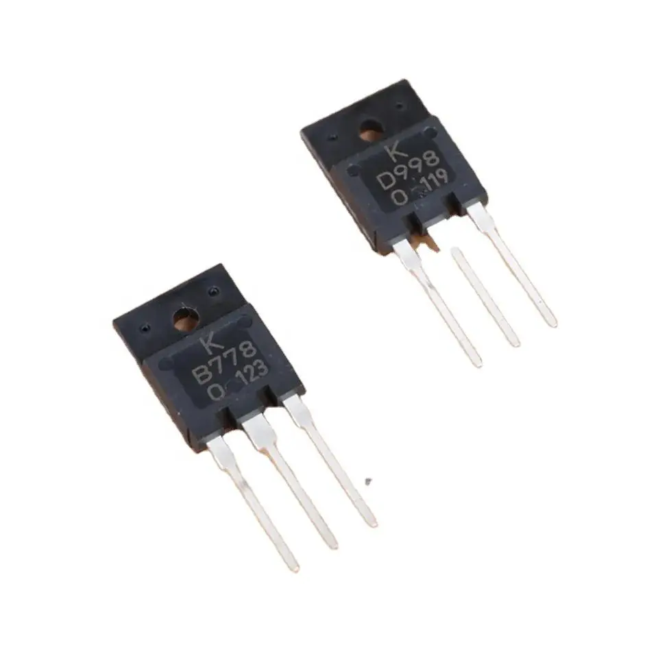 KTB778 KTD998 пластиковый TO-3P NPN PNP 80 Вт 120 В 10 А аудио усилитель мощности транзистор B D 100% оригинальный