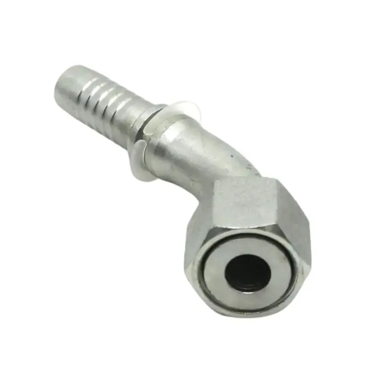 Hydraulic Metric Fittings-20241 45 degree Metric Flat Seat Fitting