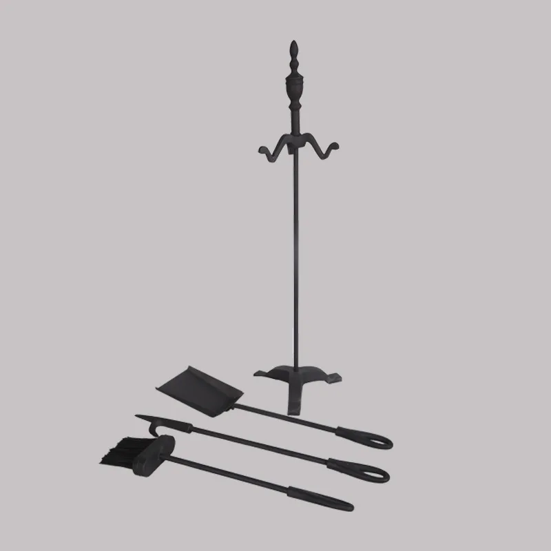 Wholesale Fireplace Accessories Tools Set Cast Iron Tool Set Wood Fireplace